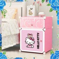 {giá rẻ bất ngờ} 0008 TỦ NHỰA 2 TẦNG HELLO KITTY .A0531 {Shop yêu thích}