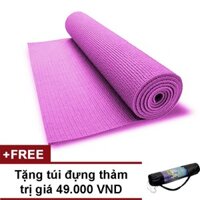 (giá rẻ bất ngờ) THẢM TẬP YOGA LOẠI CAO CẤP CÓ TÚI ĐỰNG (quá rẻ )