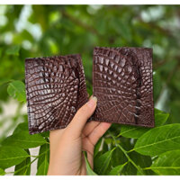 (Giá rẻ bất ngờ) VÍ NAM DA CÁ SẤU THẬT VẨY RỒNG