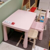 Giá rẻ Bộ bàn ghế trẻ em IKEA mẫu giáo bàn học cho bé bàn ghế viết tại nhà Mạnh mẽ và mịn màng