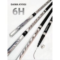 [Giá rẻ] Cần Câu Tay DAIWA KYOGI 6H - Carbon x2 - Tặng kèm ngọn phụ. có size từ 3.6m-7.2m