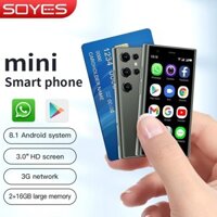 Giá Rẻ Điện Thoại SOYES S23 Pro 2SIM Card 3.0 Inch Mini Screen Android 4GB+64GB 4G HD Camera Mỏng Và Dễ Mang Theo