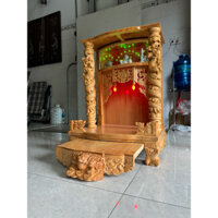 GIÁ RẺ HÀNG ĐẸP NHẤT- Bàn thờ ông địa thần tài gỗ gõ đỏ cao cấp