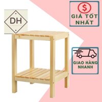 [GIÁ RẺ] KỆ GỖ ĐẦU GIƯỜNG - KỆ ĐỂ ĐỒ ĐECOR TRANG TRÍ PHÒNG NỘI THẤT HÀN QUỐC GỖ THÔNG TỰ NHIÊN KT: 35x35x50(d*r*c)