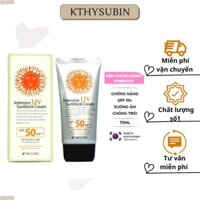 [GIÁ RẺ] Kem chống nắng 3W Clinic Hàn Quốc Intensive UV Sunblock Cream SPF 50 PA+++ 70ml giúp bảo về da và dưỡng ẩm