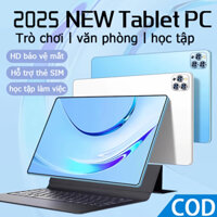 [Giá rẻ] Máy tính bảng mới 12 inch 16GB + 512GB Hỗ trợ Full HD Gọi Máy tính bảng thông minh mạng 4G/5G  Mua 1 Tặng 6 COD