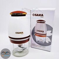 [GIÁ RẺ] Máy Xay Cầm Tay Mini Đa Năng Osaka Japan, Model 2022, Công Suất 350W, Dùng Xay Thịt, Hoa Quả, Rau Củ