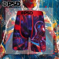 Giá Rẻ Nam "Ice Silk" Phong Cách Mỹ Người Nhện Phong Cách Plus Kích Thước Tập Thể Dục Chạy Xe Đạp Boxing Quần Lót Eo Thấp Co Giãn Nylon Nhanh Khô Thoáng Khí Chặt Phù Hợp