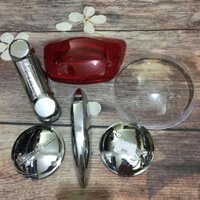 [GIÁ RẺ] Nắp hậu Nắp kính đèn pha Ốp côn xe Vespa LX 2v ie- Ốp càng Ốp Mào gà cho xe Vespa LX 3v ie