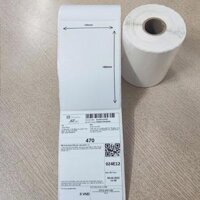 [GIÁ RẺ NHẤT] 100 cuộn Decal nhiệt in vận đơn sàn TMĐT (100x150)mmx50m ≈ 350 tờ (A6)