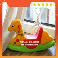 giá rẻ nhất -  Bập Bênh Đồ Chơi Nhập Khẩu Cho Bé hình con Hươu cao cổ