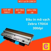 [GIÁ RẺ NHẤT] Đầu in mã vạch Zebra 170Xi4 (300 dpi)