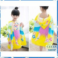 [GIÁ RẺ NHẤT] KHĂN CHOÀNG, ÁO CHOÀNG TẮM BIỂN, ĐI BƠI BÉ GÁI CUTE HOẠT HÌNH XINH XẮN DỄ THƯƠNG