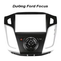 (Giá rẻ nhất) Mặt dưỡng màn hình FORD FOCUS kèm jack zin 2012 - 2018