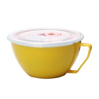 Giá Rẻ Nhất Thép Không Gỉ Ăn Liền Bát Sứ Tay Cầm Mì Tách Ramen Bát