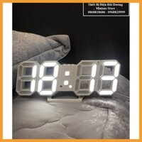 Giá rẻ số 1 - Đồng hồ LED 3D treo tường, để bàn thông minh TN828 Smart Clock