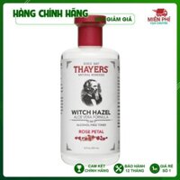 [Giá rẻ số 1] Nước hoa hồng không cồn Thayer - Toner Thayers Rose Petal (355ml)