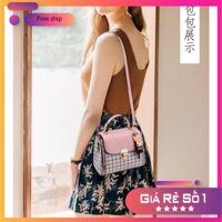 [GIÁ RẺ SỐ 1] Túi Đeo Chéo Kẻ Caro Thời Trang MS002