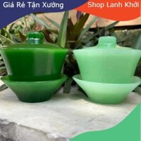 [GIÁ RẺ TẬN XƯỞNG] Tách Trà Bằng Ngọc Hầu đồng