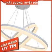 [Giá Rẻ - Uy Tín]  Đèn thả: Hai vòng đèn tròn LED lồng nhau cực đẹp