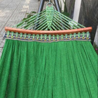 📌GIÁ RẺ📌 Võng Lưới Cáng Gỗ Tự Nhiên 2 Lớp Dệt Kim Bền Đẹp Giá Rẻ, Võng Lưới Nằm Thoáng Mát_Ảnh Thật