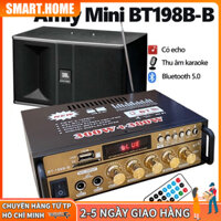 【Giá rẻ】Ampli Mini Loa Amly Bluetooth Cao Cấp Loại Tốt, Amply Hát Karaoke Gia Đình, Dễ kết nối, Bảo hành chính hãng