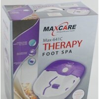 (Giá Rẻ)Bồn ngâm massage chân Spa Maxcare Max641C - Đào thải độc tố, điều hòa âm dương