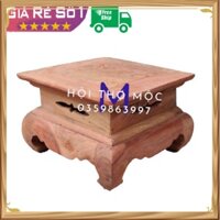 (Giá Rẻ)Đế chân loa kỷ trơn gỗ hương cao 16cm