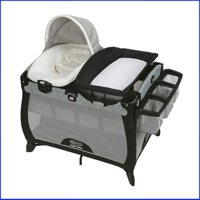 (Giá Rẻ)Giường cũi trẻ em hiệu Graco PNP QC PRT NPR Asher