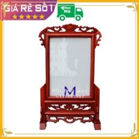 (Giá Rẻ)Khung hình thờ gia tiên giá rẻ gỗ gõ cõ ảnh 21x31 và 25x35