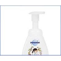 (Giá Rẻ)Sữa tắm và rửa mặt tạo bọt Olive dưỡng ẩm hương Dừa Sanosan 250ml loại tốt