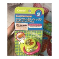 (Giá Rẻ)Ty ngậm Combi Siêu sạch chống hằn NEO dưa vàng size S màu sắc nổi bật