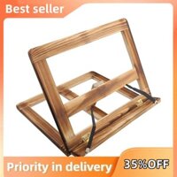 Giá sách công thức có thể gập lại, Giá sách đọc sách khung gỗ, Giá đỡ máy tính bảng