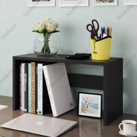 Giá Sách Để Bàn Làm Việc, Kệ Trang Trí, Chất Liệu Gỗ MDF Cao Cấp Chống Mọt Nadeco FURNITURE