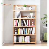 Giá Sách Đứng Gỗ Thông 4 Tầng –Kệ Gỗ Để sách Vở , Kệ Đa Năng, kệ Giày Dép Gỗ Thông ( kích Thước 64x28x120 cm)