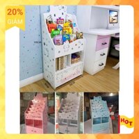 Giá sách Hello Kitty kèm tủ chứa đồ tự tháo lắp đa năng (size vừa)