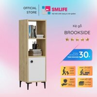 Giá sách trang trí kiểu dáng nhỏ gọn thiết kế thông minh SMLIFE Brookside