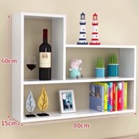 Giá sách treo tường chữ L