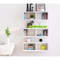 Giá sách treo tường mẫu đơn giản