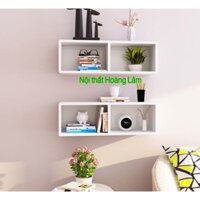 Giá sách treo tường mẫu đơn giản
