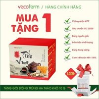 [GIÁ SALE] Trà Tiến Vua Vacofarm, Trà Tứ Vị Đông Trùng Hạ Thảo, Sâm Tiến Vua hộp 10 gói