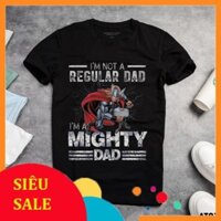 [GIÁ SẬP SÀN] [GIÁ XƯỞNG] Áo thun in unisex,tay ngắn, tay lỡ, áo thun mavel, thor, thần sấm (ĐEN)