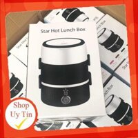 [Giá Sập Sàn] [Giảm Gía] Hộp Cơm Cắm Điện 3 Tầng, Giữ nhiệt, Hâm Nóng Nhanh Thức Ăn, Inox Vỏ Nhựa Chịu Nhiệt Tốt An Toàn