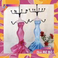 [Giá Sập Sàn] Mô hình manocanh mini làm khung treo phụ kiện 18x6,5cm