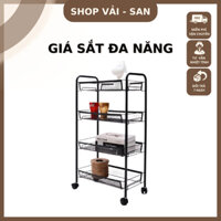 Giá sắt đa năng, kệ sắt khay lưới, lắp ráp tiện lợi có sơn tĩnh điện