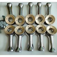 Giá sỉ 10 Bộ đầu đốt bếp gas ,10 họng điếu inox 430 , 10 sen chia lửa bằng đồng thau,KT 7.8cm, dài 19.5cm+ pas đỡ