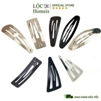 Giá Sỉ 100 Phôi Kẹp Tóc Loại Tốt Thêu Handmade (Vuông, Tam Giác & Giọt Nước, Oval) - LỘC Homeis
