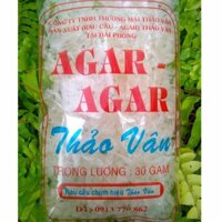 [Giá sỉ 18.000đ/gói] combo 30gói x 30gr/gói rau câu sợi Thảo Vân, HSD 2027