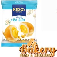 [Giá Sỉ] 20 cái Bánh Mì Tươi Tròn Vị Bơ Sữa 55 gram - Bánh Mì Tươi KIDO