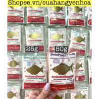 Giá Sỉ - 40 gói Bột Rau câu Cá Thái Lan giòn ( gói 25 gam ) - Hàng loại 1 tem bạc